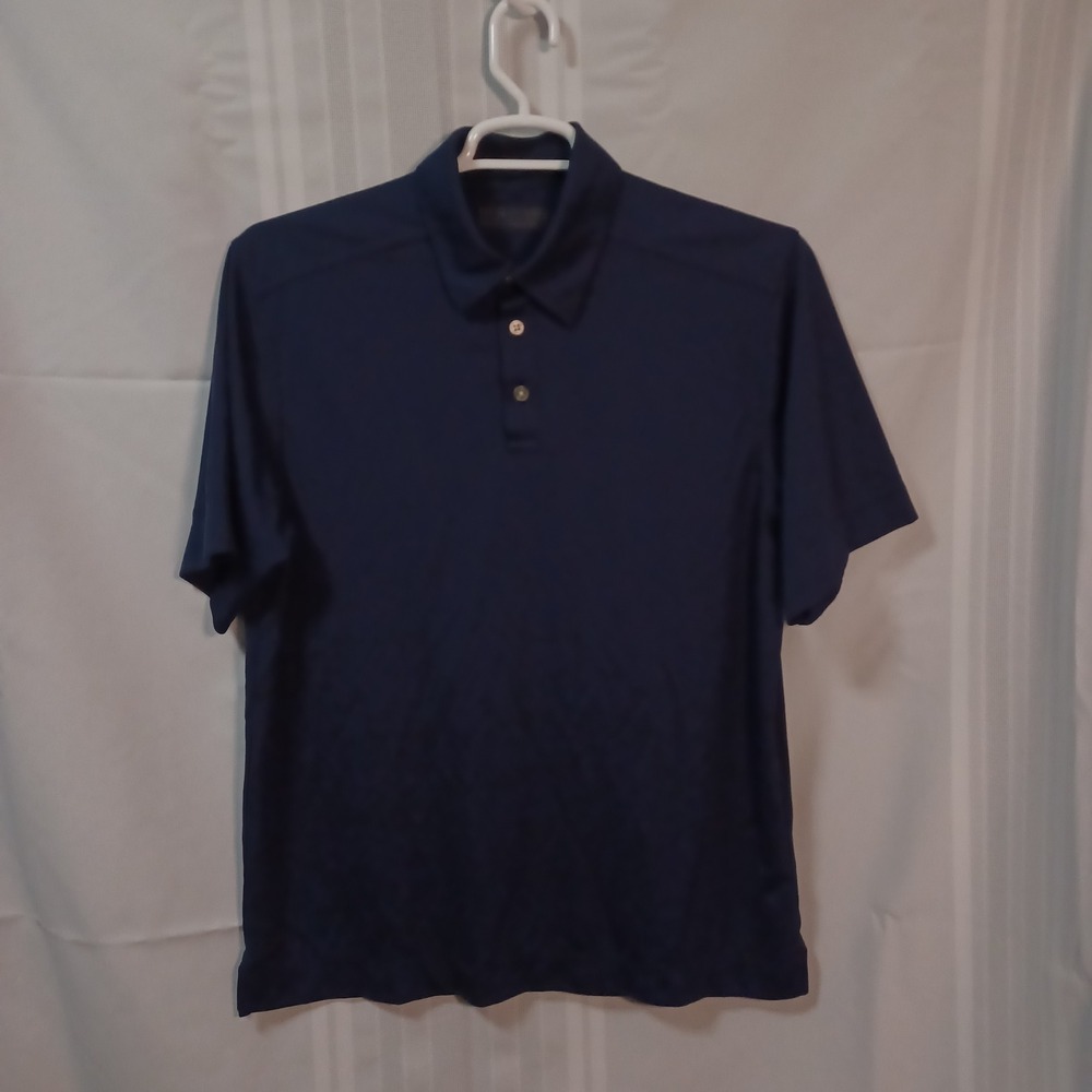 Callaway Polo Shirt Mens XL Navy Blue Short Sleeve Golf Performance Solid No Tag
